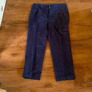 Zanella for Neiman Marcus size 36 navy pants